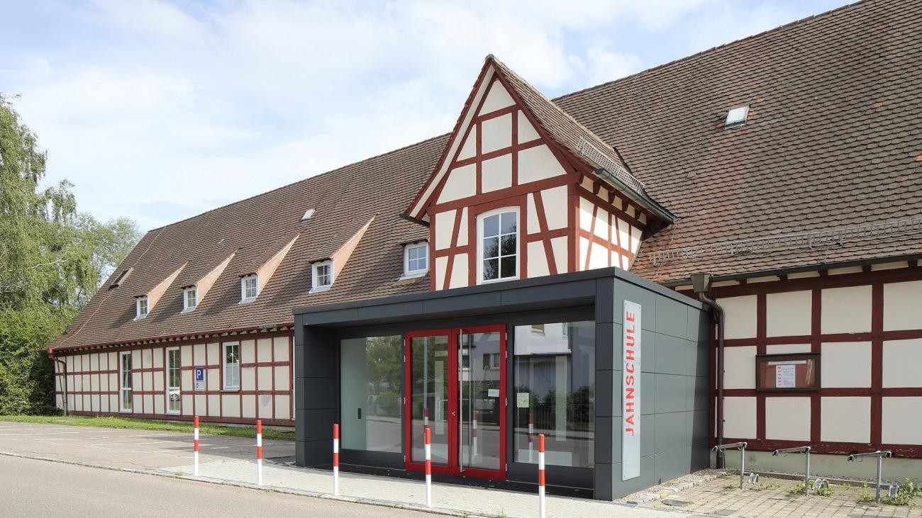 Gebäude der Musikschule in Erbach